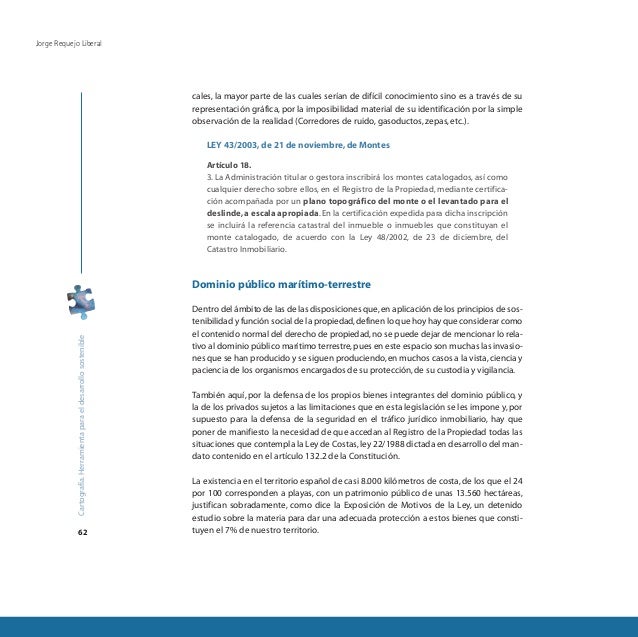 Cartografia herramientaparaeldesarrollosostenible Cartografia herramientaparaeldesarrollosostenible