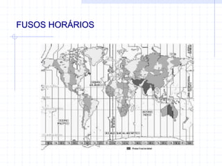 FUSOS HORÁRIOS
 