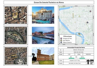 Mapas Cartografia UPN T1 T2 T3 examen final | PDF