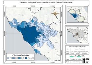 Mapas Cartografia UPN T1 T2 T3 examen final | PDF