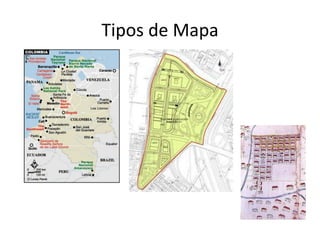 Tipos de Mapa
 