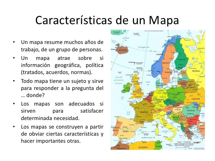 Sistemas de Información Geográfica La Cartografía Como