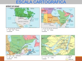 ESCALA CARTOGRÁFICA
 