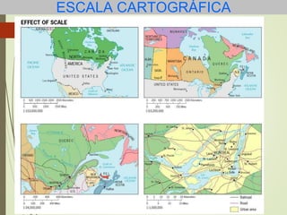 ESCALA CARTOGRÁFICA
 