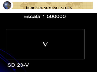 ÍNDICE DE NOMENCLATURA
 