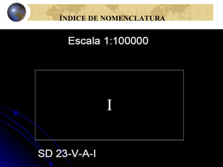 ÍNDICE DE NOMENCLATURA
 