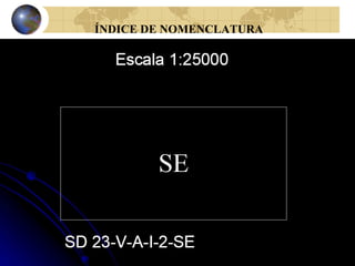 ÍNDICE DE NOMENCLATURA
 