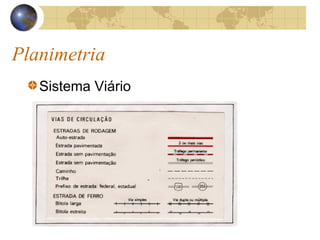 Planimetria
Sistema Viário
 