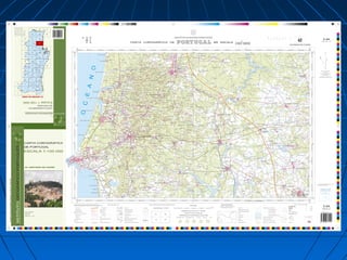 De acordo com a escala as representações do espaço podem ser
classificadas em ...
Plantas – representações
em grande escala.
Geralmente igual ou superior
a 1:25 000
Cartas apresentam escalas
que variam entre 1: 25 000
e 1: 1 000 000
Mapas são representações do espaço em pequenas escalas ou
seja a partir de 1:1 000 000 ou mais de redução.
OBS: Quanto maior o denominador menor é a escala pois significa
que a realidade foi reduzida mais vezes .
Barra da Tijuca 1: 50 000Escala 1: 50
 