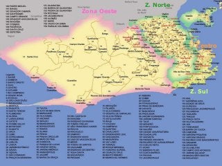 Zona Oeste
Z. Sul
Centro
Z. Norte
 