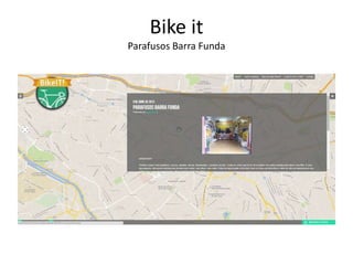BIKEIT! 
PARAFUSOS BARRA FUNDA
 