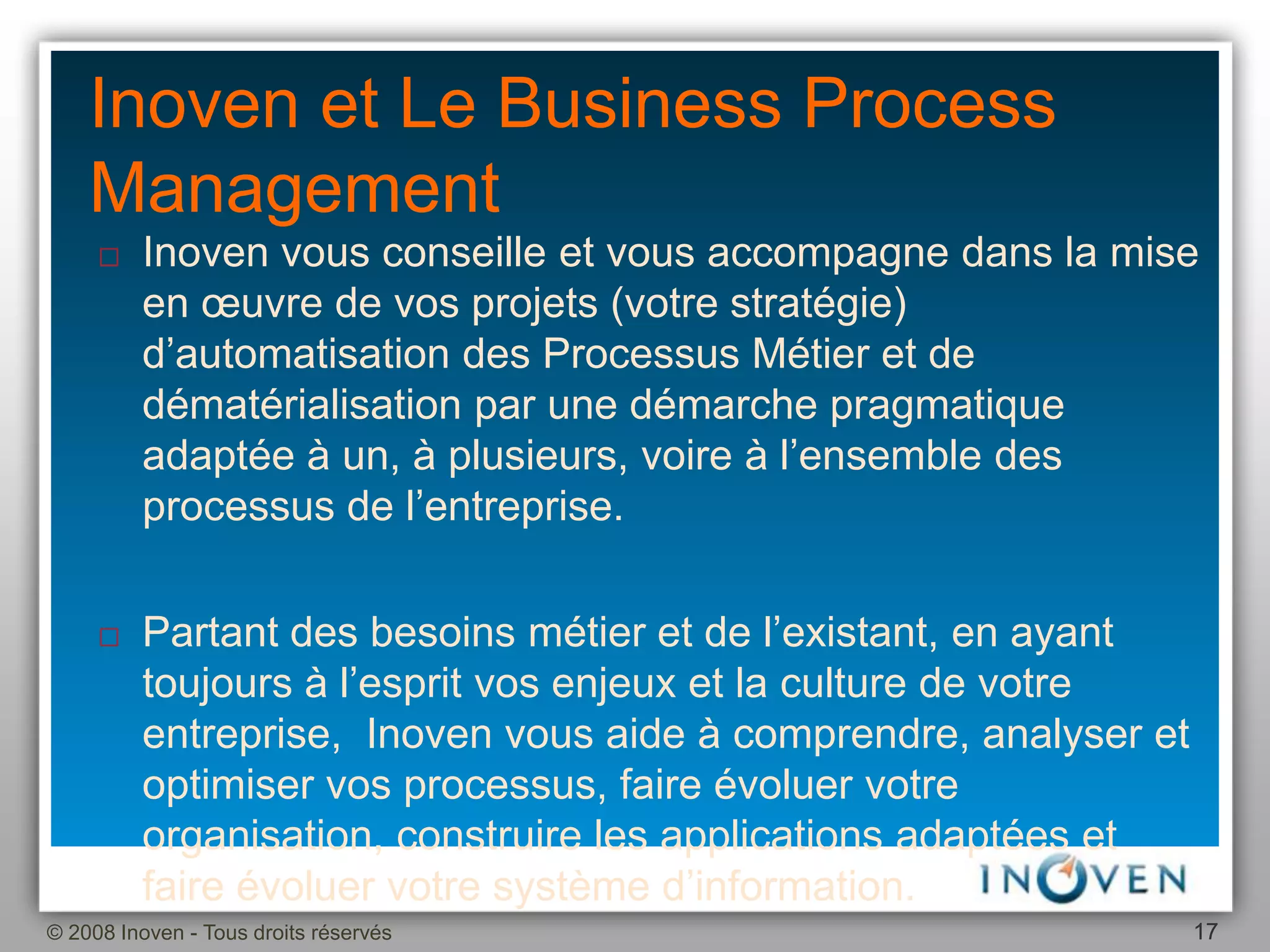 Cartographie Métier : méthodologie