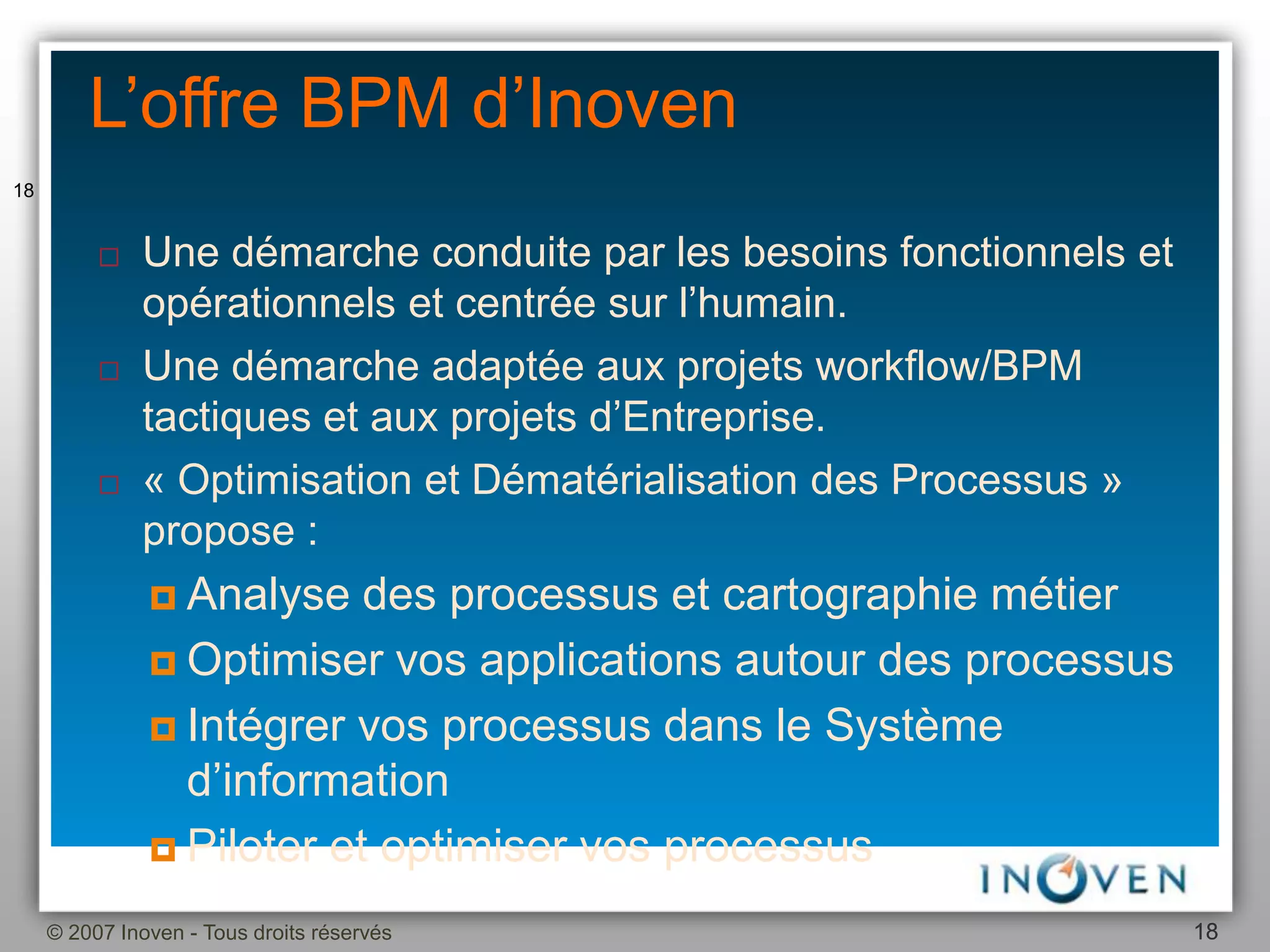 Cartographie Métier : méthodologie
