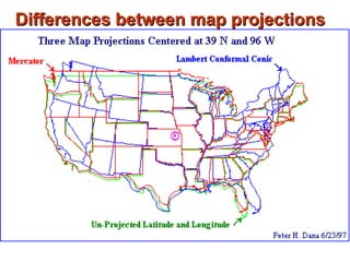 Differences between map projections




               Teacher Lance
 