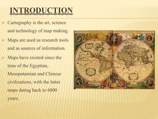 History Of Cartography Ppt Cartography