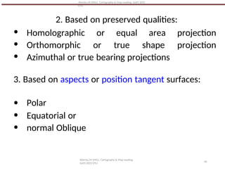 Comprehensive Guide to Map Projections and Cartographic Data ...