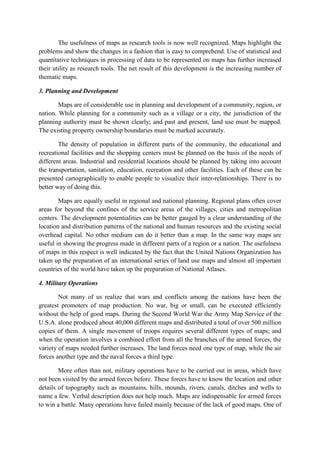 Cartography Problem Cartography intro | PDF