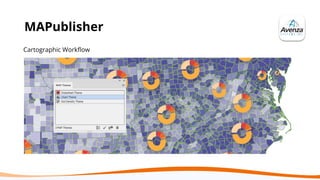MAPublisher
Cartographic Workﬂow
 