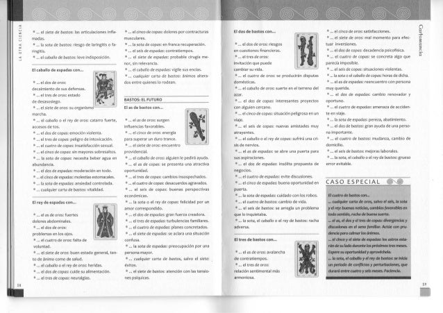 Como Se Leen Las Cartas De La Baraja Española
