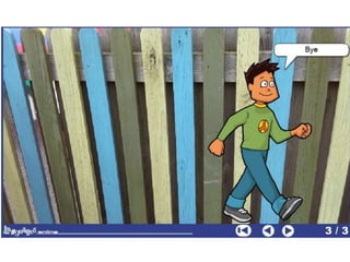 Cartoon powerpoint test