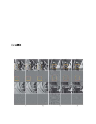 IEEE 2014 MATLAB IMAGE PROCESSING PROJECTS Cartoon texture image ...