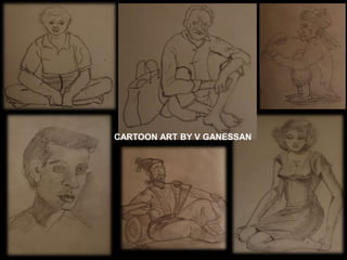 CARTOON ART BY V GANESSAN
 