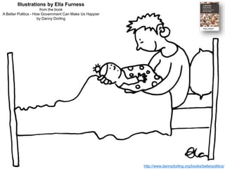 Illustrations by Ella Furness
from the book
A Better Politics - How Government Can Make Us Happier
by Danny Dorling
http:/...