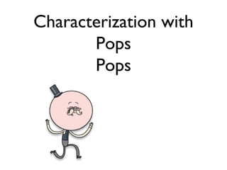 Characterization with
Pops
Pops
 