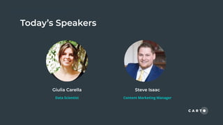 The Sum of Our Parts
Data Scientist Content Marketing Manager
 