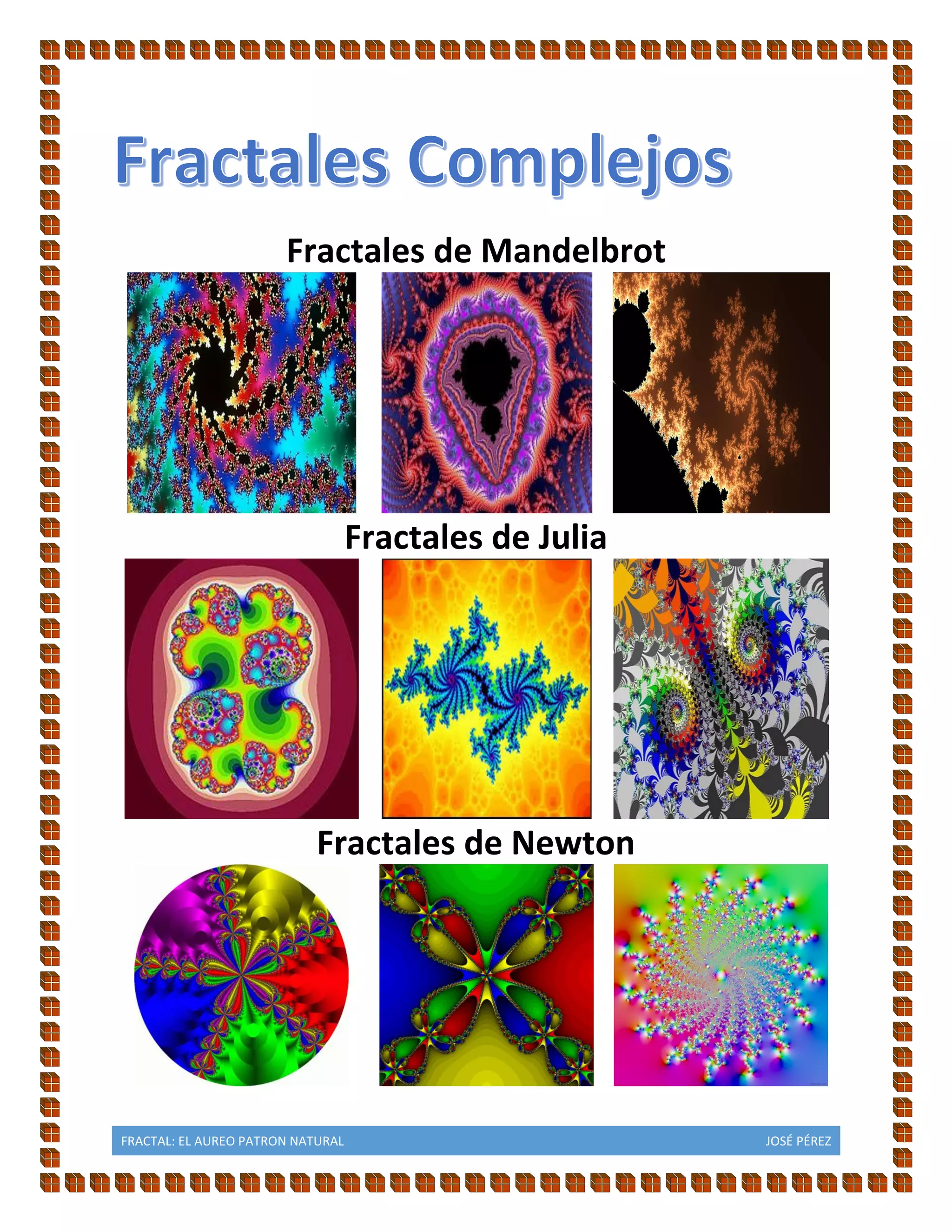 Cheatsheet sobre Fractales | PDF