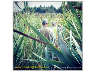 marc.carullo@state.ma.us 
Photo credit: Adrienne Pappal, CZM 