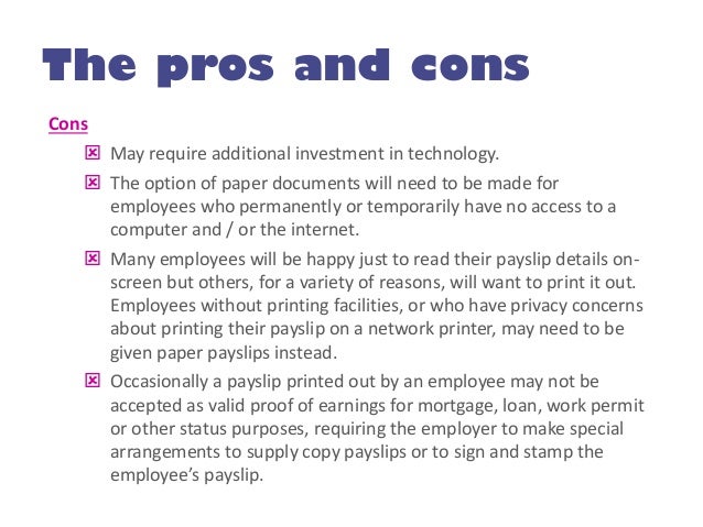 How To Reduce Payroll Paper Output With E Payslips P11ds
