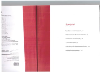 i HAl , lll l ileMiOAS
ftt I!
1t!l!l·J t:>un'll
l!ll •11
f1J 1t.i.•• t'llh••
·,,, 1;11i11!1I
~l1 M•l1tl
11,111111 i11I
11111 ( i '1~~i1k111t')
l111i.d1111 ',11 v11111..
li" l'iFtU.11111
1111• llhi 1111111
',1. t.11•111·•11111.1
,,, "" ,,, """''"llllh. 11~"'"'
Ili 1111 11111('
• 11111'111111~ Alnl(Ollb
' '" ( ;1•1111 til
11111111•11111 '1'(·1·1111'0
•· I•'"" 1'., 101111•1 1•111wnl<-I do Vale
----ro::.
ir~ ii11 olu111u•lr111i1.1.;~lo r~ml Alagoas 1Cícero
1r1I 1çv, 1rn11111I M~((il> l!OUFAL. 2008.
UI
~"""""'" 1l.w11.1~ 2 Fconomia popular -
u1111111111 •·· llllllllllla 1 l'itulo.
CDU: 330.341(813.5)
Produção editorial
Ctipn: Nilton Vm::concelo~
1'.1lift<1 e l1111dt1 l'1.U1t.n· Simone Ca':tlcante Ct1rvalh1
1>11tll'.f1u11~•·t1'0: Vivum Rochi.t l:t ôi: Melo
llc...·1sâo'. Ugi~l Att,iôe
1 '111.~t11J~.h' gn.fK;u. E.dmilson Vasé~)ncck'•s
111oi''11i11M1i1lh••1 M.n:•~) Roberto V1e1r(t de Melo
'Editora afiliada:
'03SlJ1- ......-- 1.!!!.!~~~
Sumário
Condições econômicas atuais, 5
O fmanciamcnto do desenvolvimento, 37
Tentativas de modernização, 55
A economia cresce?,93
Radicalização da parceria Estado-União, 119
Referências bibliográficas, 127
 
