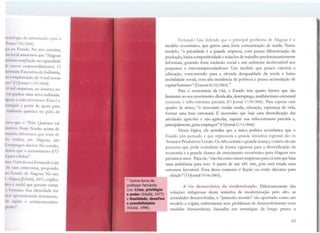 t•:n• 1111~•1.1 da informação. para a
il11111;1 l / Wi/ 2004).
I~ 1 t 111 I•st ado. No ano anterior,
1f..1 1111 .d anunciava que ''Alagoas
l111d.1111 .1111pliaçào da capacidade
lc 111)-.1>!> unpreendimentos. O
CC1c1:1ria Fxccutiva da Indústria,
111 n 1111pl:1ntação de lO mil novas
1·11c1"(< >.Jrn nal Jl/ 01/2004).
111111111 mpn.:sas, no entanto, no
v~ti g.111ha1 uma nova indústria.
1gi 1,1s :1 1.ida três meses. Essa é a
f11rnp111 .1 part1r de agora para
111h'1s111.1 tflllmica no pólo de
r:1n'íl lJtlC o "Pólo Químico vai
i111'.11111s finais ficarão acima de
i11111~ ri: 1 i1llc1rmava que eram de
iln tc;di;.-.a, cm Alagoas, um
il 1~111prq~os diretos. Na ocasião,
1iru1''ª 11ut· o investimento d 'O
i p.11 :1.1 B.1hia".
lffh;, O proft:ssor Fernando Lira
1 lc 1.11as t•ntrevistas, propondo
)lfi 1.sudo de Alagoas. No seu
~r/ ll11w11u f l·'.dufal, 2007), explica
1. • 1
111;u l socia t]uc garante certas
1.: 1111111:1110. Sua identidade foi
1'11.•1' Htmindustrial dominante,
1k dgido c antidemocrático
p1idcr".
l3 Outros livros do
professor Fernando
Lira: Crise, privlléglo
e poder (Edufal, 1977)
e Realidade, desafios
e possibilidades
(Edufal, 1998).
Fernando Lira defende que o principal problema de Alagoas é o
modelo econômico, que gerou uma forte concentração de renda. Nesse
modelo, "a prioridade é a grande empresa, com pouca diferenciação da
produção, baixa competitividade e relações de trabalho predominantemente
informais, gerando forte exclusão social e um ambiente desfavorável aos
pequenos e microempreendedores. Um modelo que pouco valoriza a
educação, concorrendo para a elevada desigualdade da renda e baixa
mobilidade social, com alta incidência de pobreza e pouca acumulação de
capitalhumano" (Gazeta 02/02/2003).
33
Para o economista da Ufal, o Estado tem quatro fatores que são
limitantes ao seu crescimento: dívida alta, desemprego, analfabetismo estrutural
crescente e infra-estrutura precária (O Jornal 17/09/2006). Para superar esse
quadro de atraso, "é necessário mudar renda, educação, esperança de vida,
formar uma base estrutural. É necessário que haja uma diversificação das
atividades agrícolas e não-agócolas, superar sua infra-estrutura precária e,
principalmente, gerar empregos" (OJornal21/11/2004).
Nessa lógica, ele acredita que a única política econômica que o
Estado tem pensado e que representa a grande iniciativa regional são os
Arranjos Produtivos Locais. Os APLs seriam o grande avanço, o início de t~
processo que pode contribuir de forma vigorosa para a diversificação da
economia e a grande chance de crescimento econômico para Alagoas nos
próximos anos. Para ele, "não há como trazer empresas para cá sem que haja
uma ambiência para isso. A partir de um APL sim, pois será criada uma
estrutura favorável. Fora desse contexto é ficção ou então discurso para
eleição"( O Jornal 19/06/2005).
A via democrática da modernização. Diferentemente das
soluções milagrosas dessa tentativa de modernização pelo alto, as
sociedades desenvolvidas, o "prime.iro mundo" tão apontado como um
modelo a copiar, enfrentaram seus problemas de desenvolvimento com
medidas democráticas, baseadas em estratégias de longo prazo: a
65
 