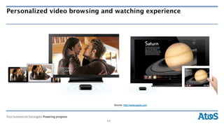 Personalized video browsing and watching experience




                                  Source: http://www.apple.com




                             44
 