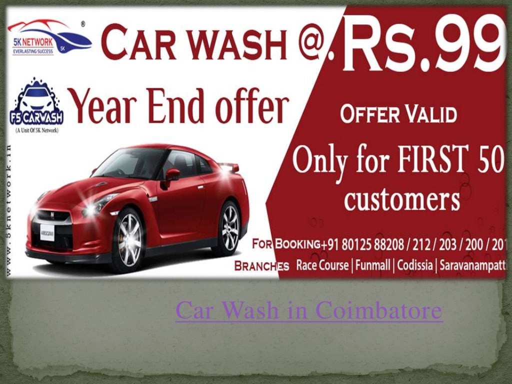Car wash in coimbatore