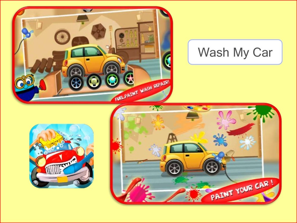 Car washing game for kids released by gamei max