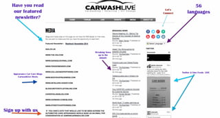 CarwashLive media page - Pointing out a few exciting features!