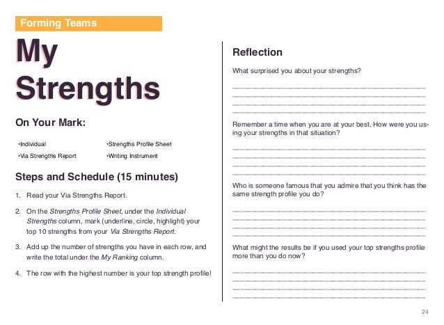 individual strengths