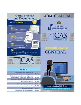 Cas  bolivia - cuadriptico