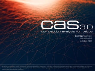 Competition Analysis System for Telecommunications | PDF