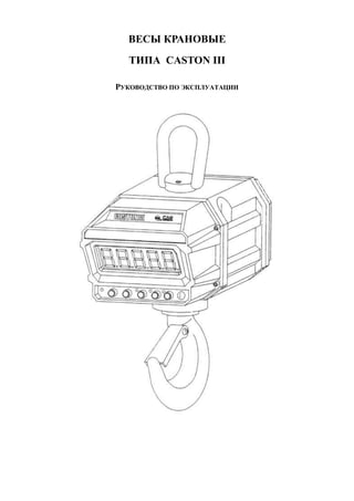 Руководство Cas Caston3 | PDF