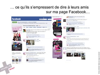 …  ce qu’ils s’empressent de dire à leurs amis    sur ma page Facebook… 
