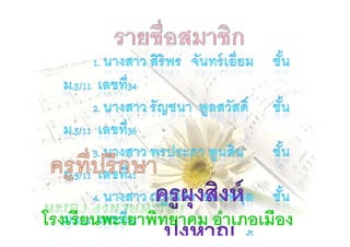 โรงเรี ยนพะเยาพิทยาคม อําเภอเมือง
 