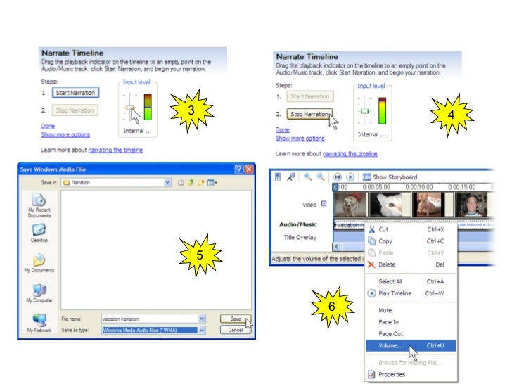 using moviemaker using moviemaker