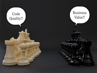 Code       Business
Quality!!    Value!!
 