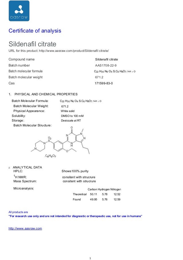 Sildenafil Citrate Powder Buy