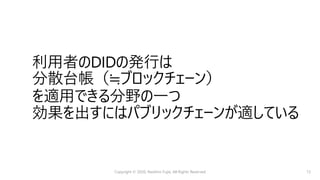 Copyright © 2020, Naohiro Fujie, All Rights Reserved 13
 