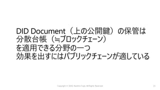 Copyright © 2020, Naohiro Fujie, All Rights Reserved 23
 