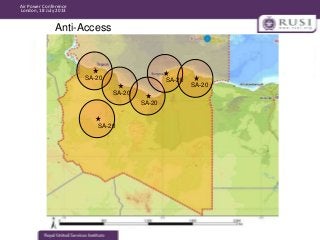 Air Power Conference
London, 18 July 2013

Anti-Access

SA-20

SA-20
SA-20
SA-20

SA-20

SA-20

 